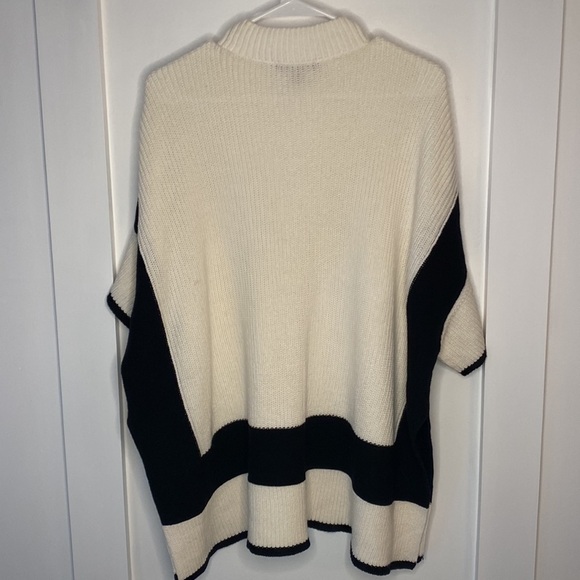 ANN TAYLOR oversized mock neck tunic sweater - Picture 4 of 8